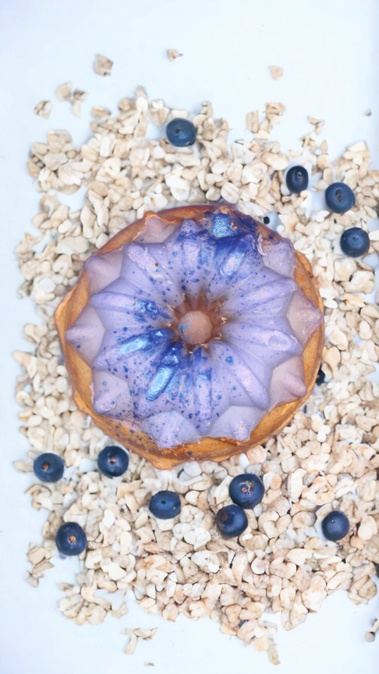 Blueberry Cinnamon Donut